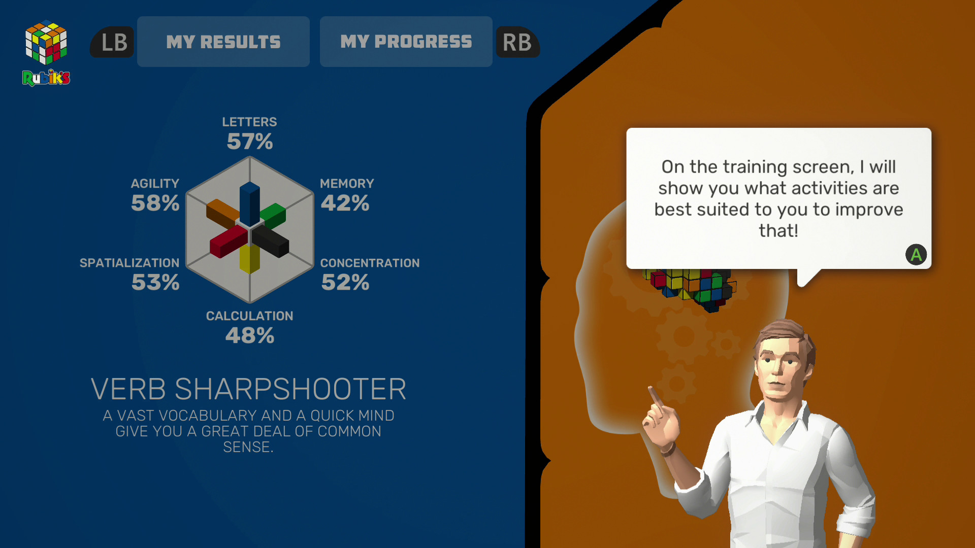 Professor Rubik’s Brain Fitness screenshot 4