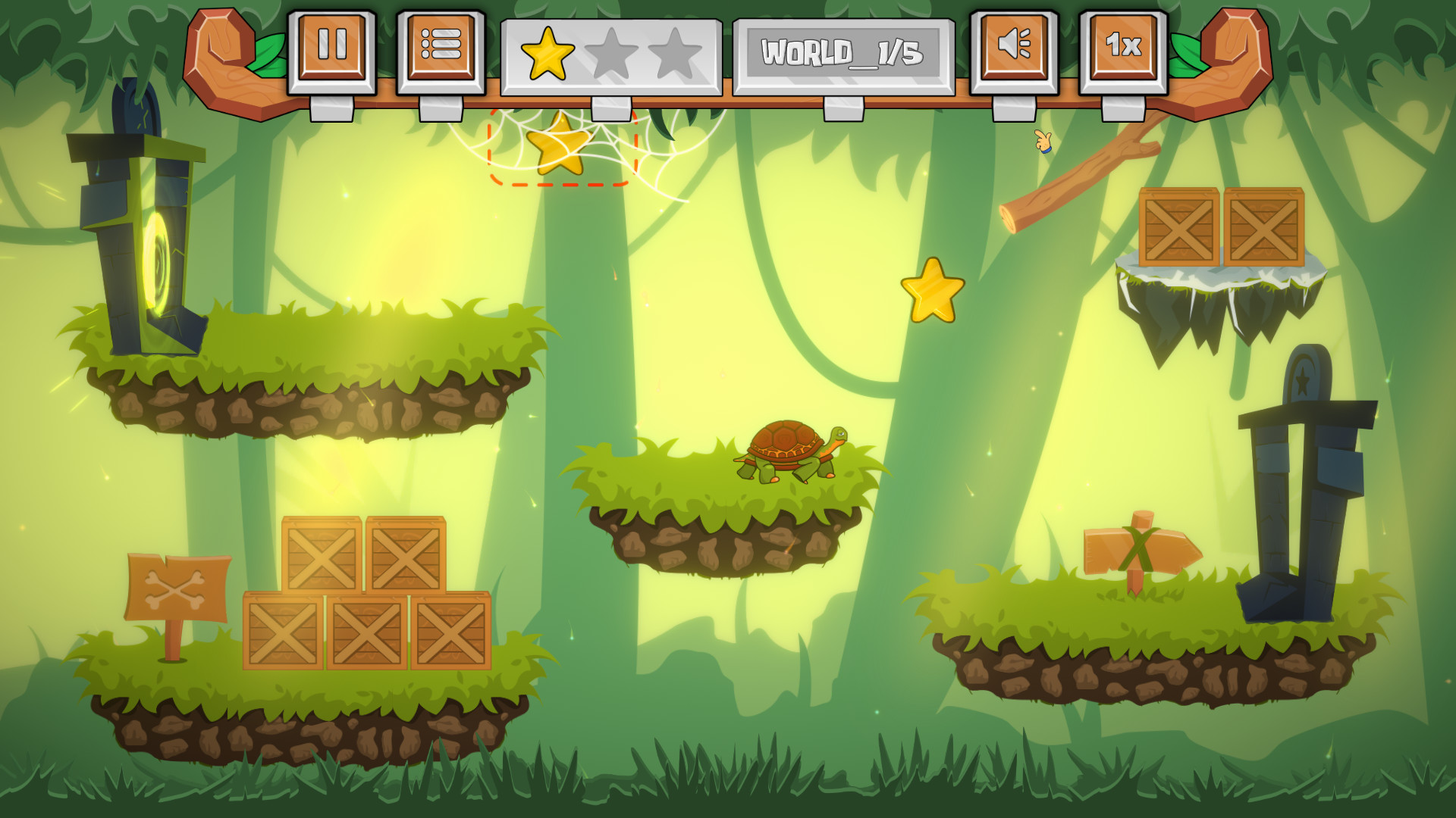 Turtle vs. Portal screenshot 1