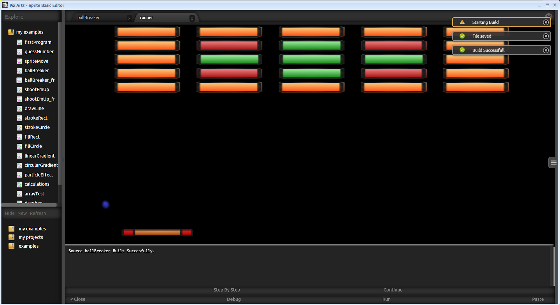 Sprite Basic 2 Game Engine screenshot 1
