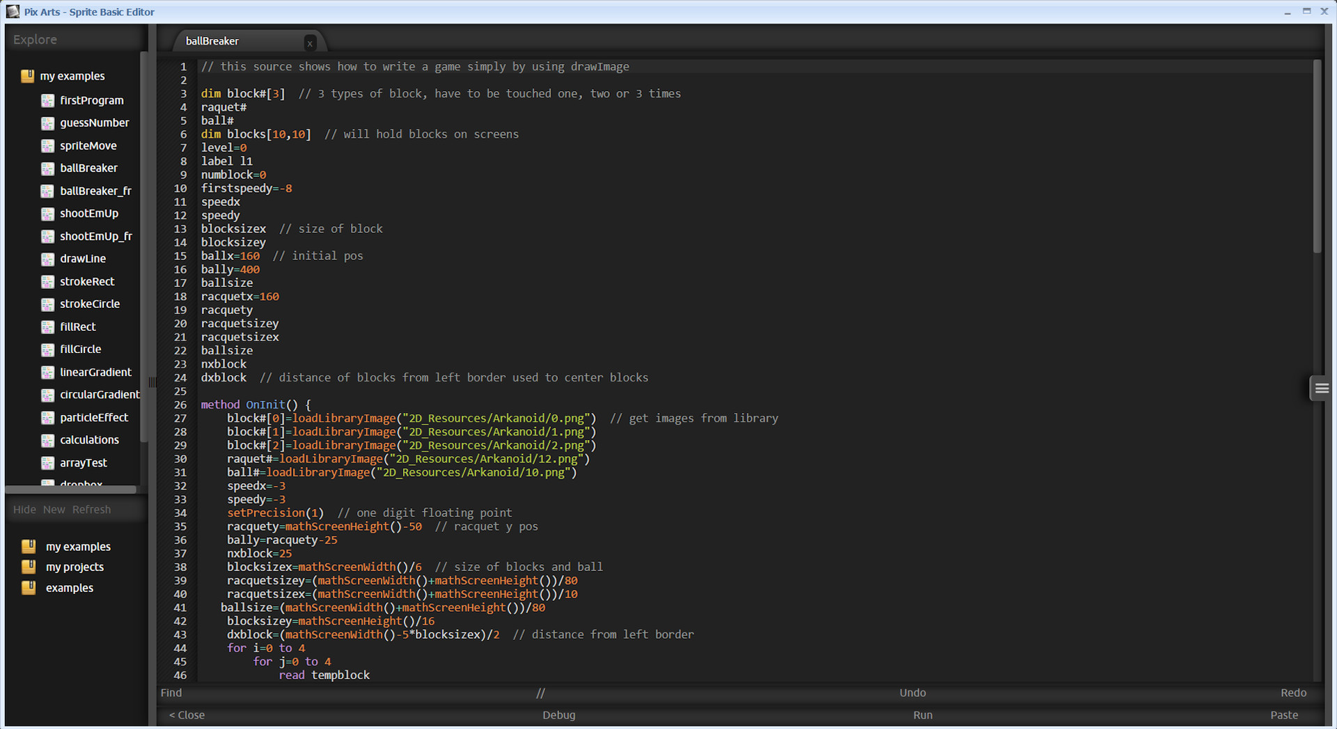 Sprite Basic 2 Game Engine screenshot 2