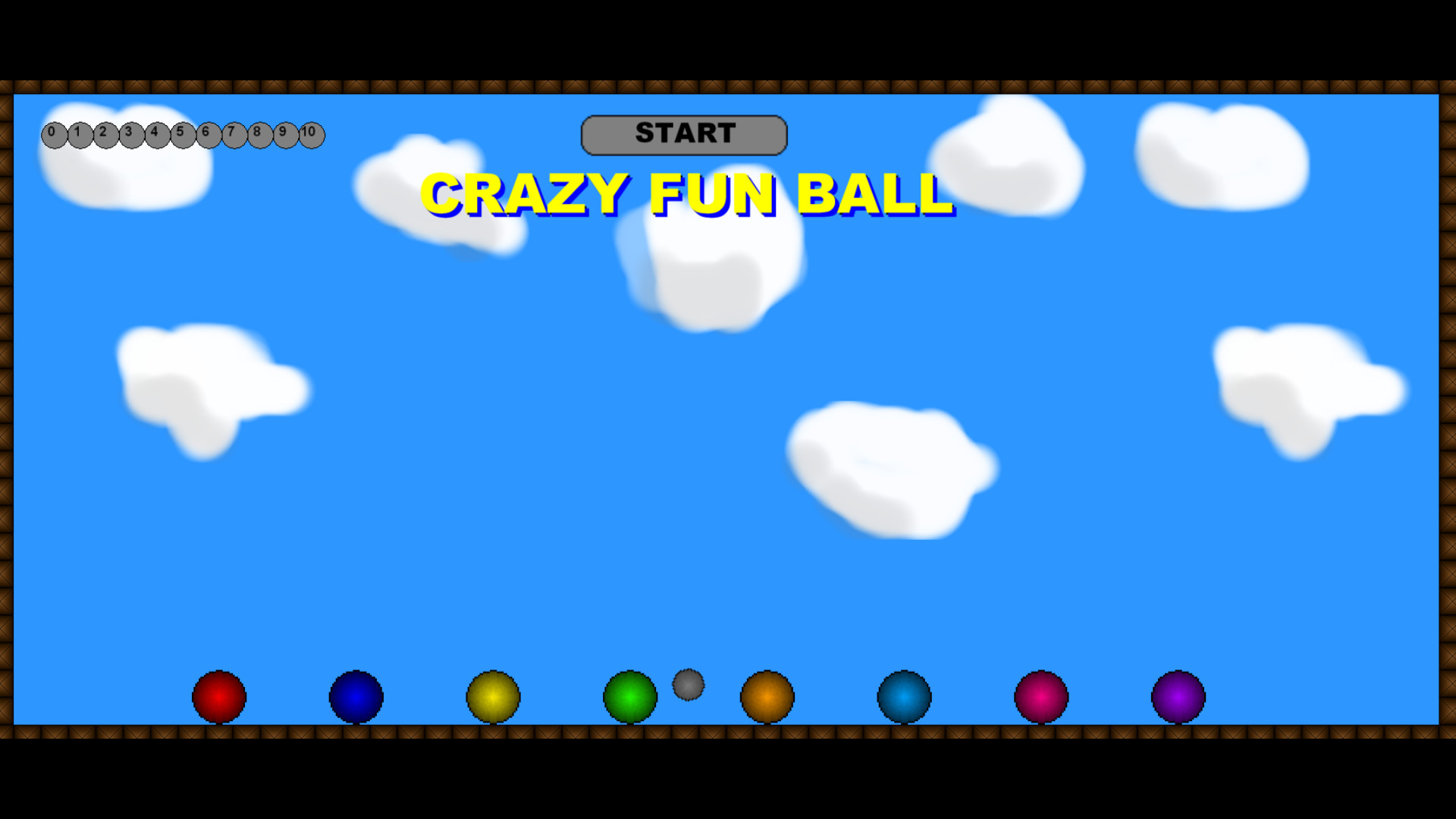 Crazy Fun Ball screenshot 1