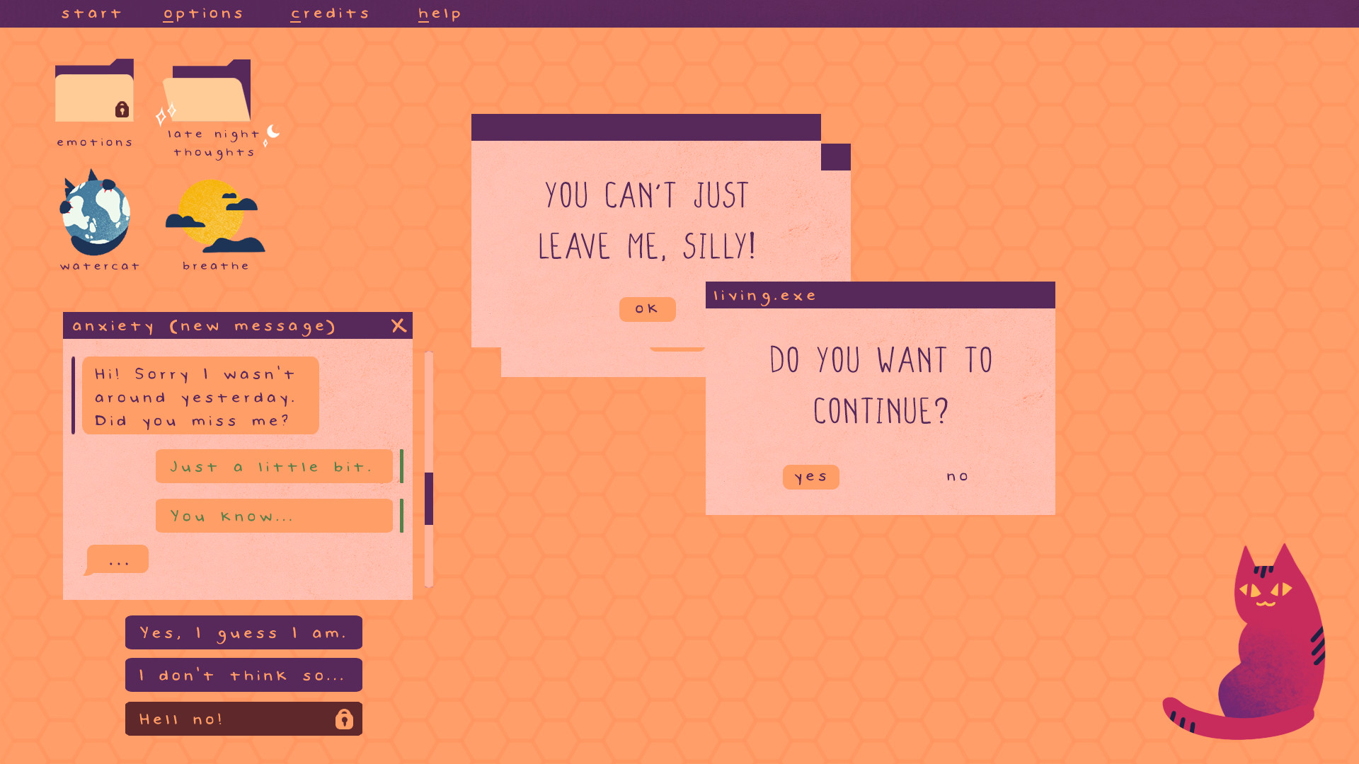 anxiety.exe screenshot 2