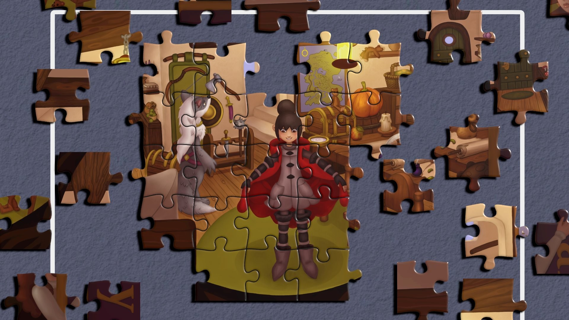 The Adventures of Wolf and Hood - A Jigsaw Tale screenshot 2