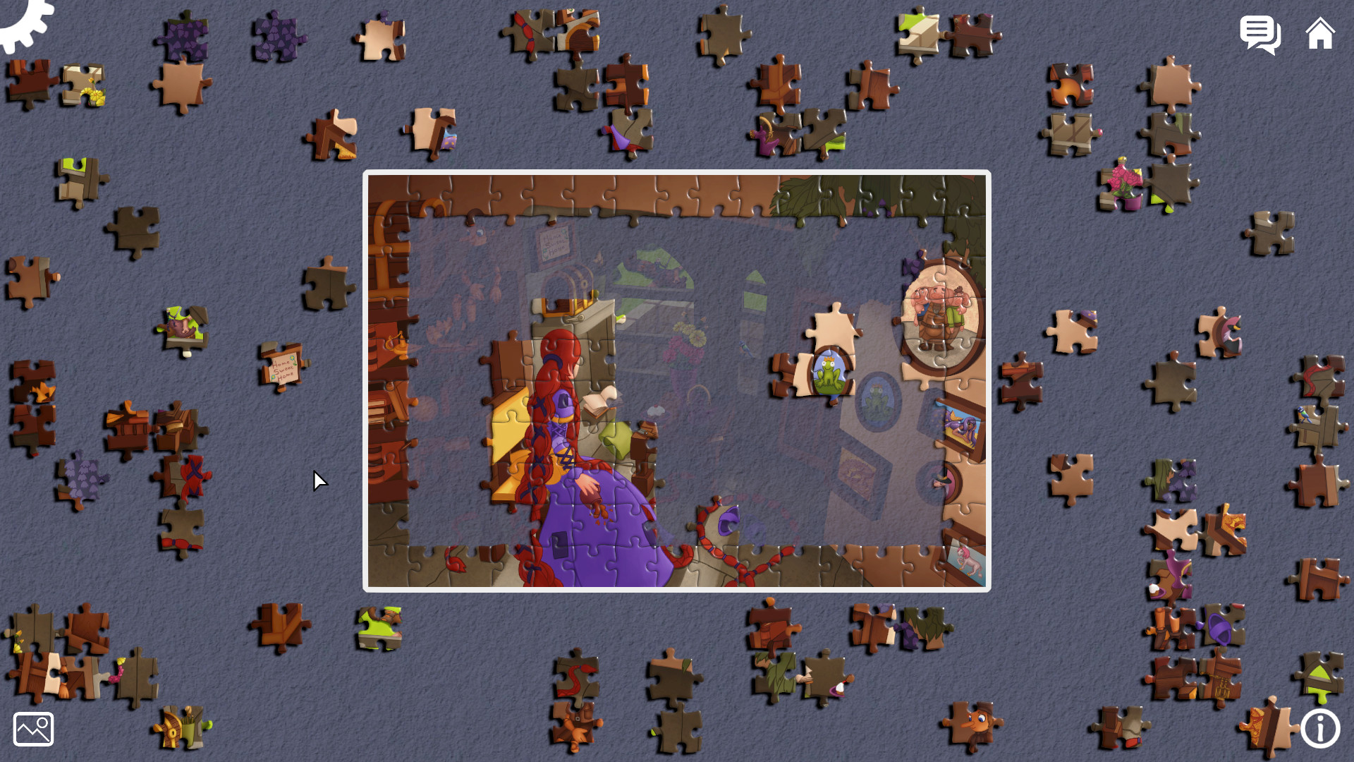The Adventures of Wolf and Hood - A Jigsaw Tale screenshot 3
