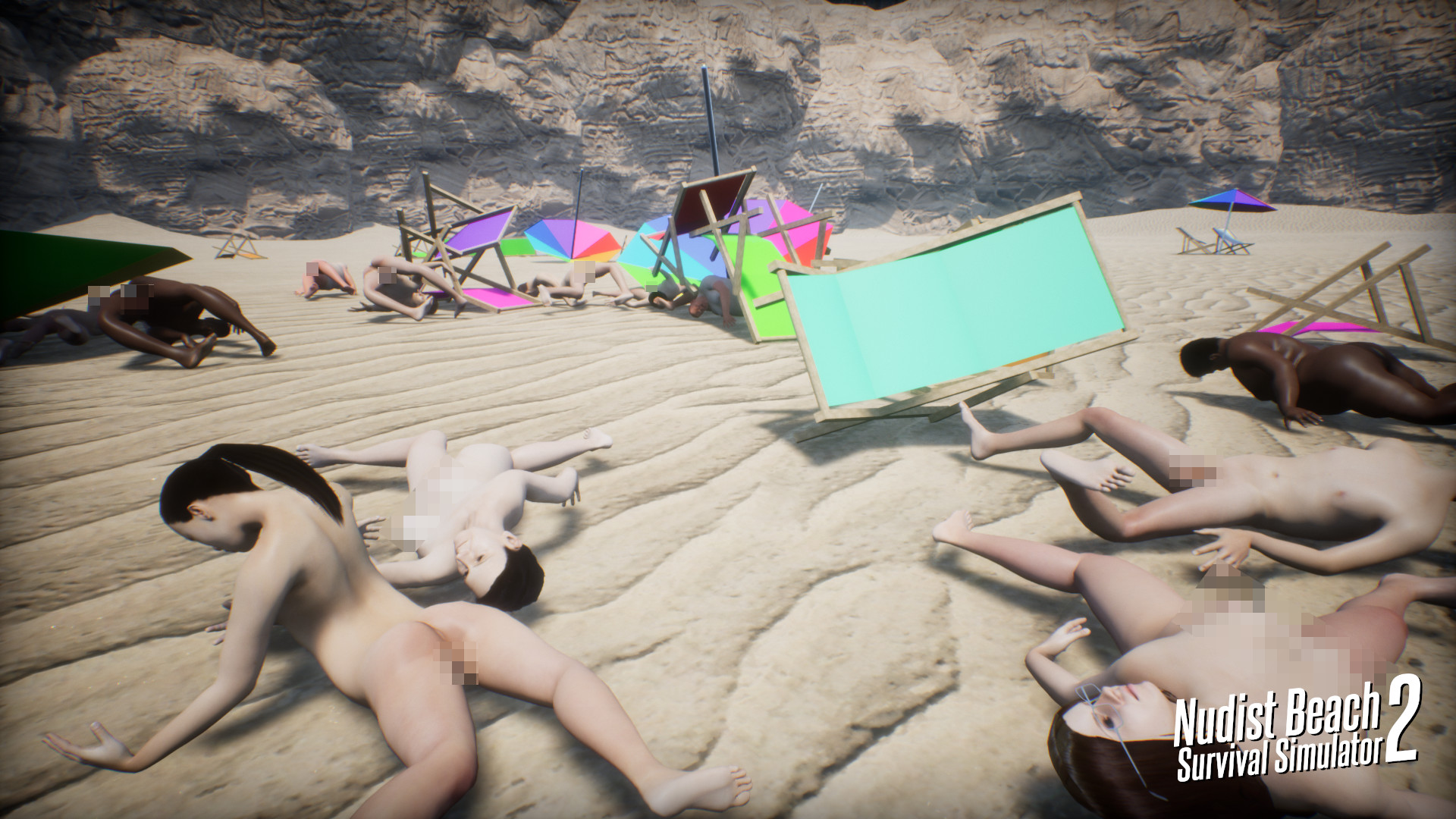 Nudist Beach Survival Simulator 2 screenshot 4
