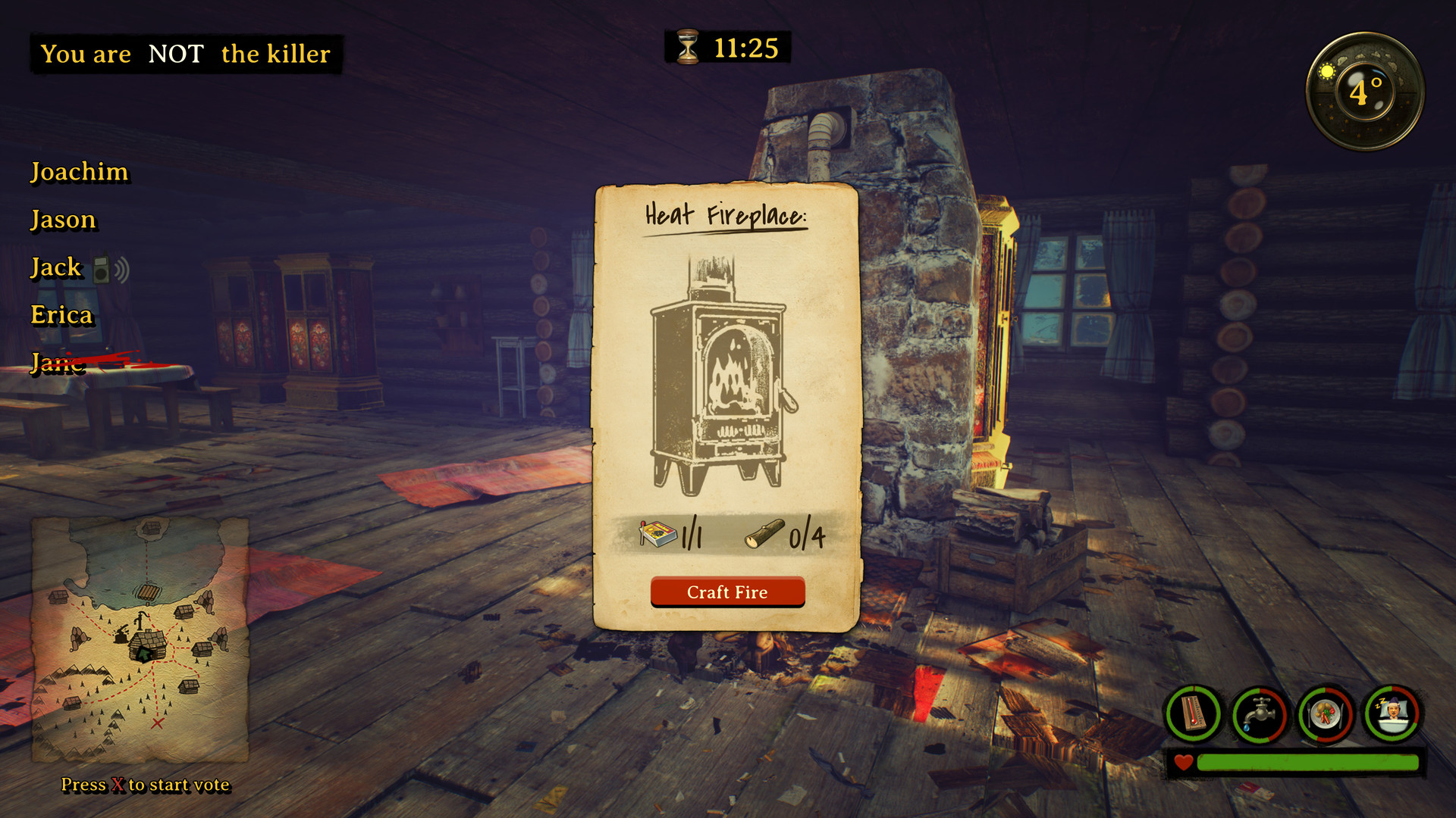 Killer in the cabin screenshot 5