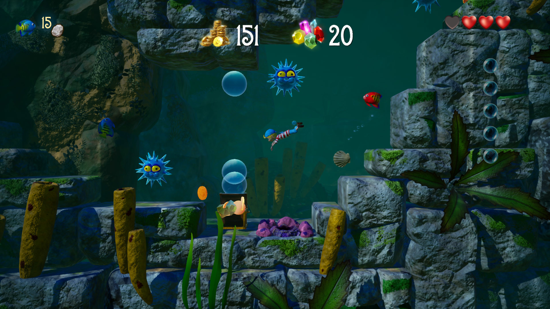 Captain Sabertooth and the Magic Diamond screenshot 1