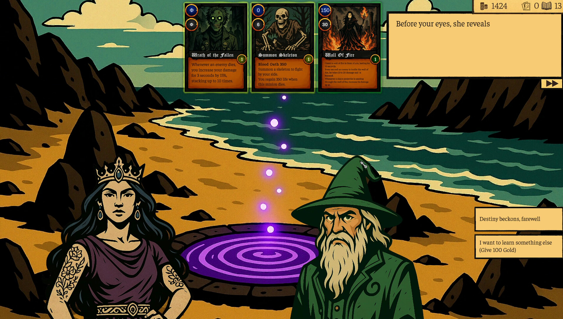 School of Magic: Deck and Slash Prologue screenshot 4
