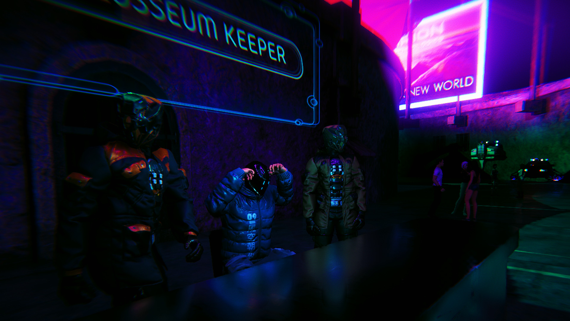 Cyberpunk naughty Girls XXX screenshot 4