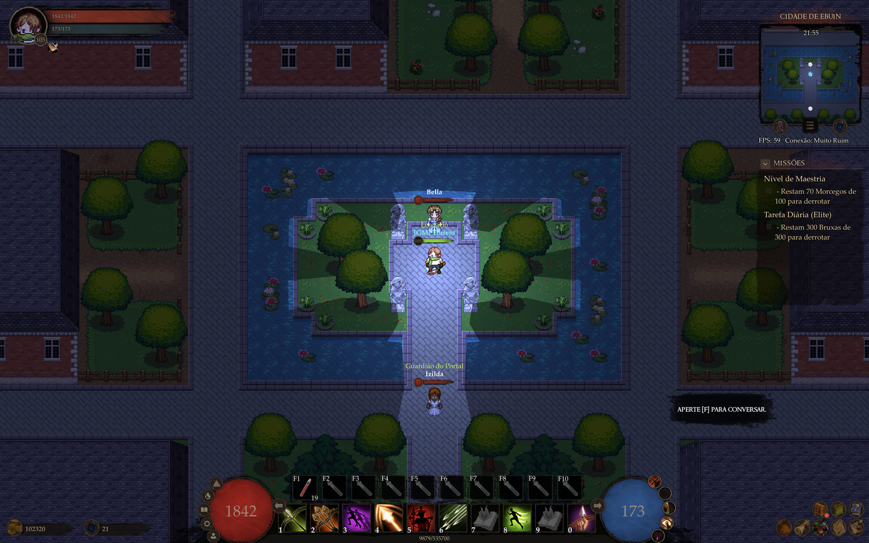Eternal Quest - 2D MMORPG screenshot 1