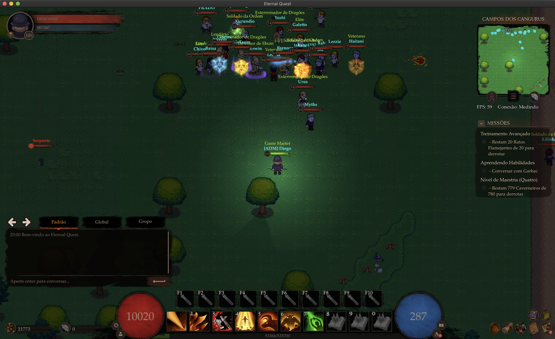Eternal Quest - 2D MMORPG screenshot 2