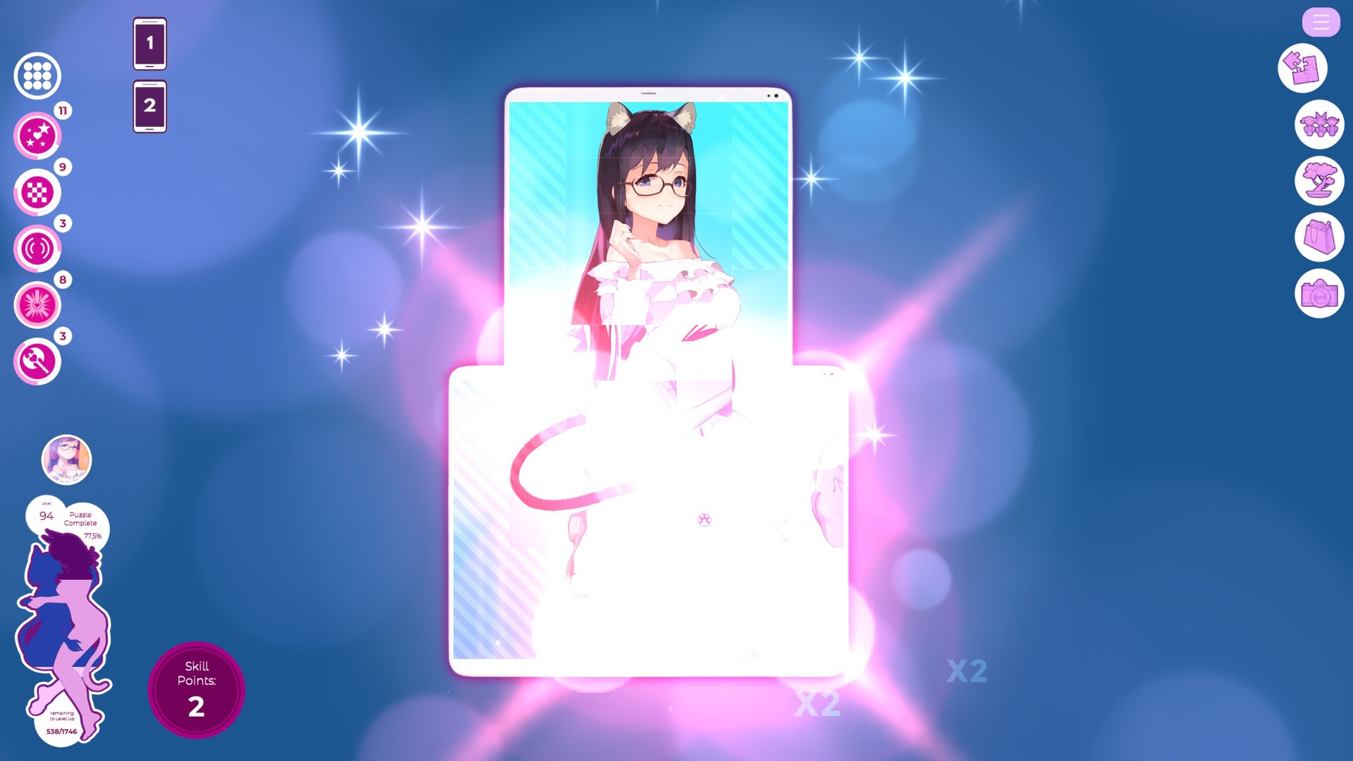 Mosaique Neko Waifus 3 screenshot 6
