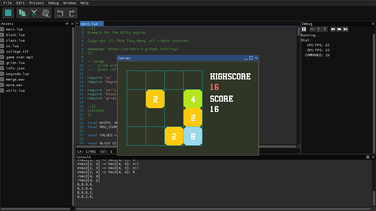 Bitty Engine screenshot 3