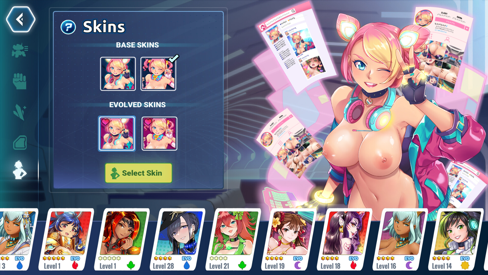 Heavy Metal Babes screenshot 8