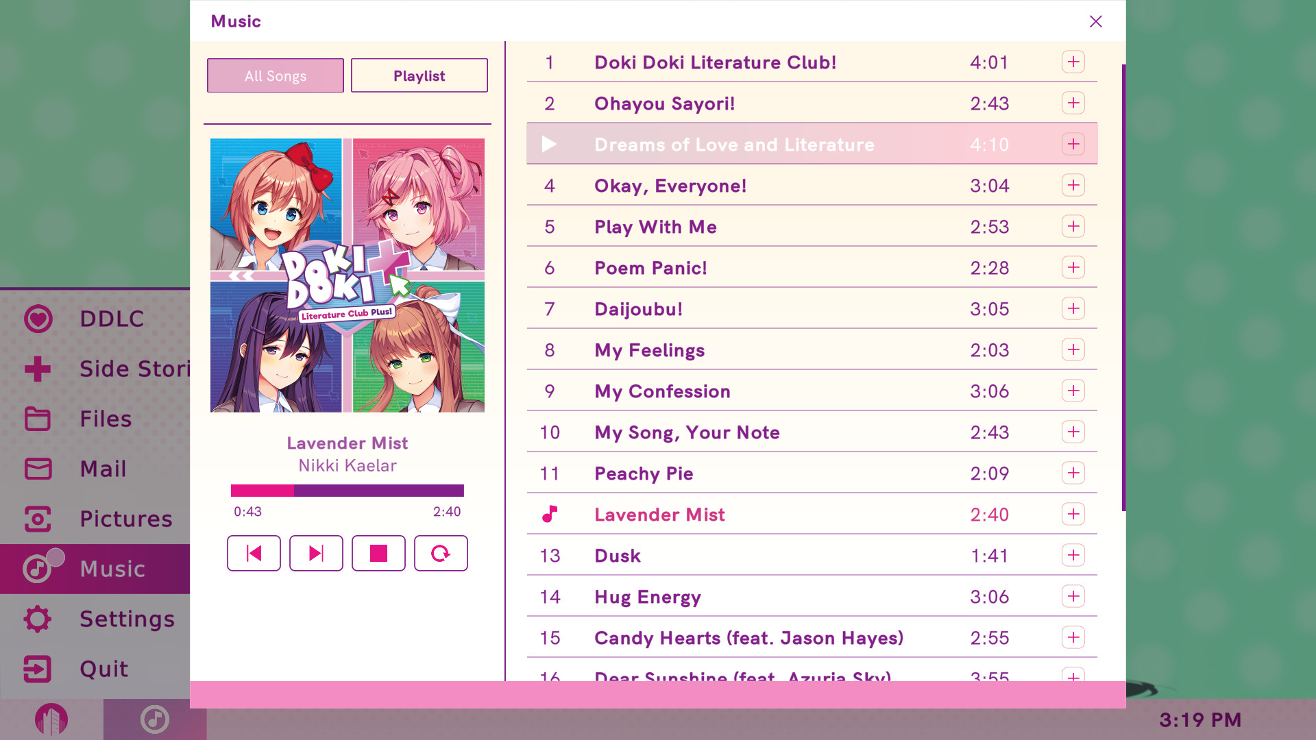 Doki Doki Literature Club Plus! screenshot 4