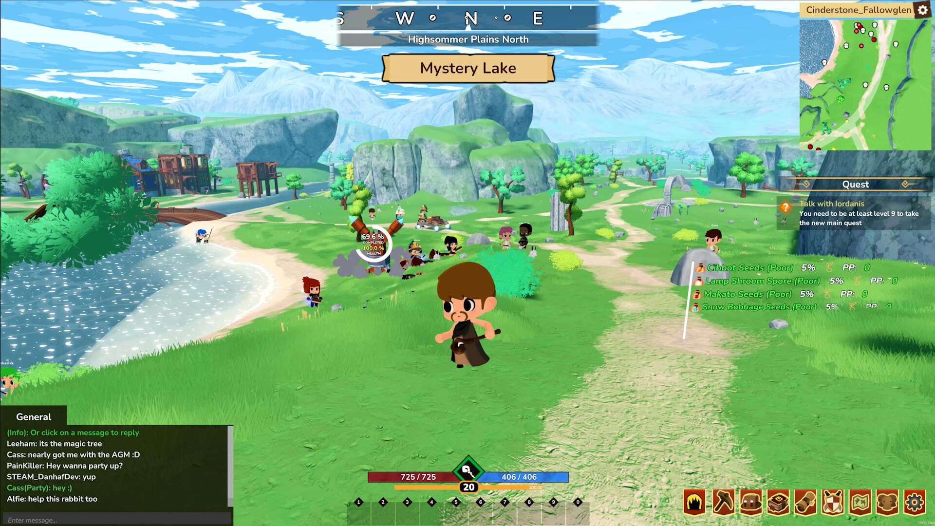 Cinderstone Online screenshot 1