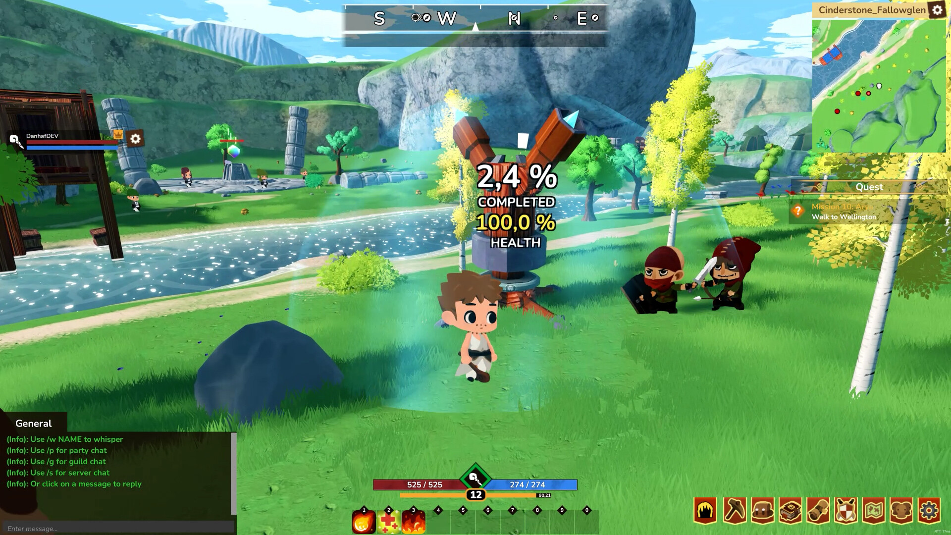 Cinderstone Online screenshot 2
