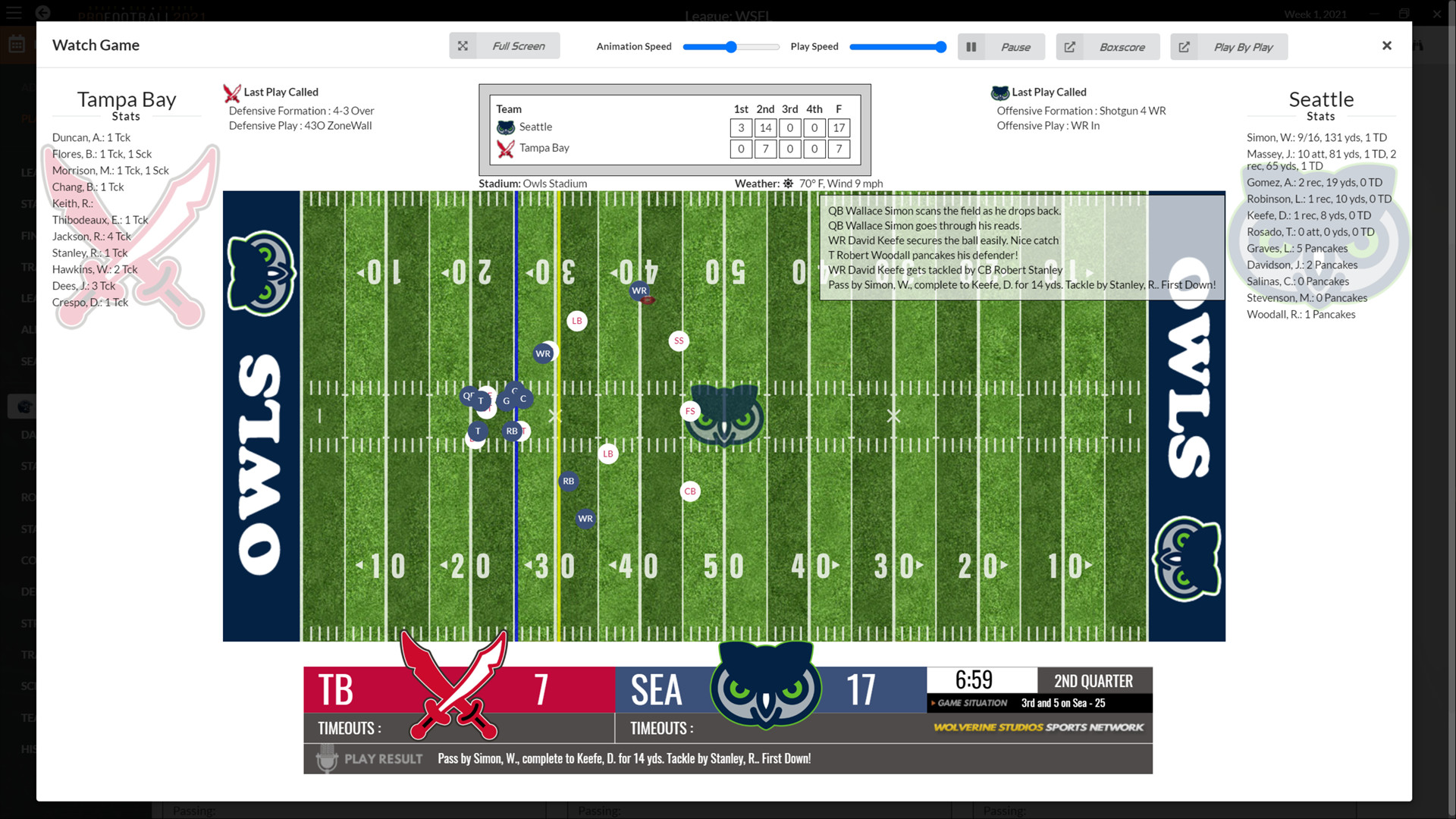 Draft Day Sports: Pro Football 2021 screenshot 3