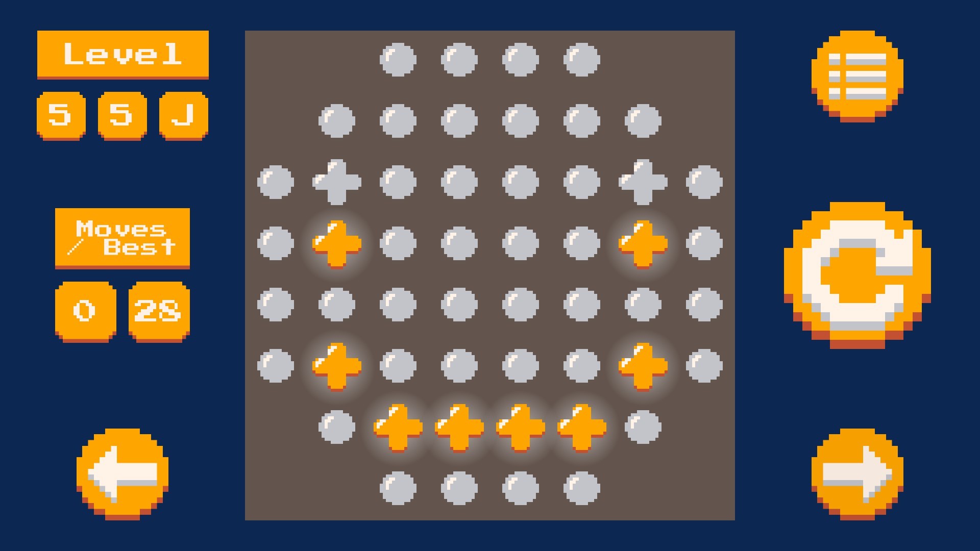 On Pixels: A lights out game screenshot 6