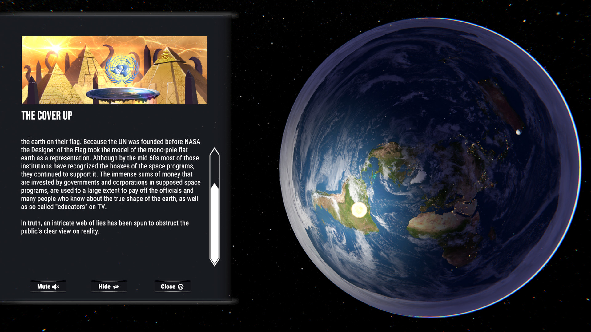 Flat Earth Simulator screenshot 3