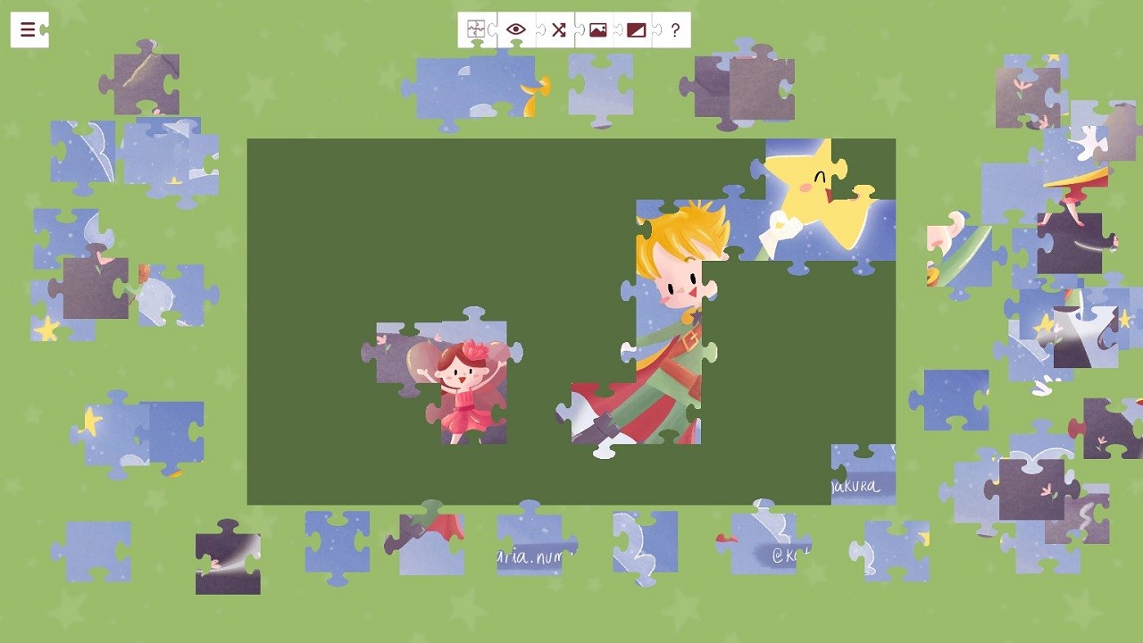 My Little Prince - a jigsaw puzzle tale screenshot 1