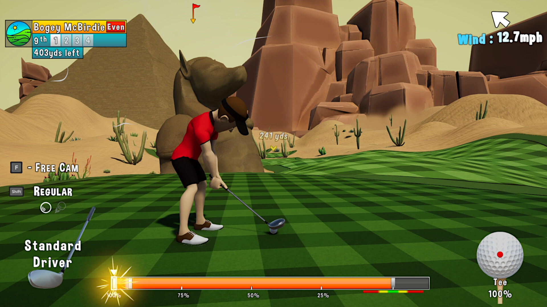 Gowf: A Golf Adventure screenshot 1