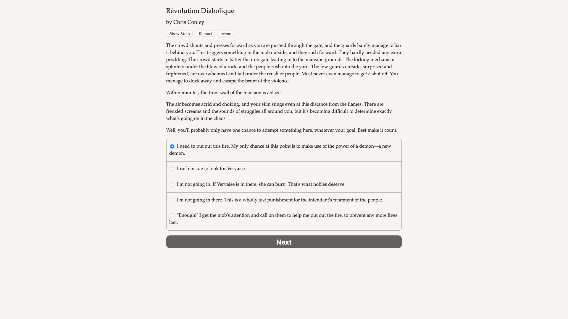 Revolution Diabolique screenshot 5