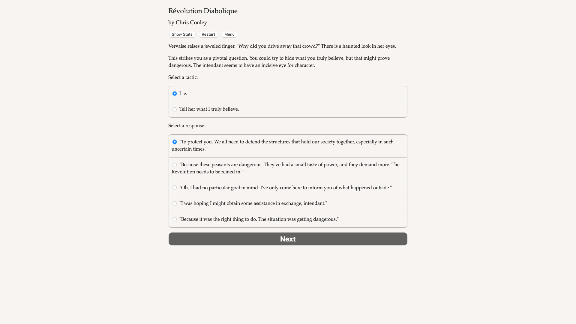 Revolution Diabolique screenshot 2