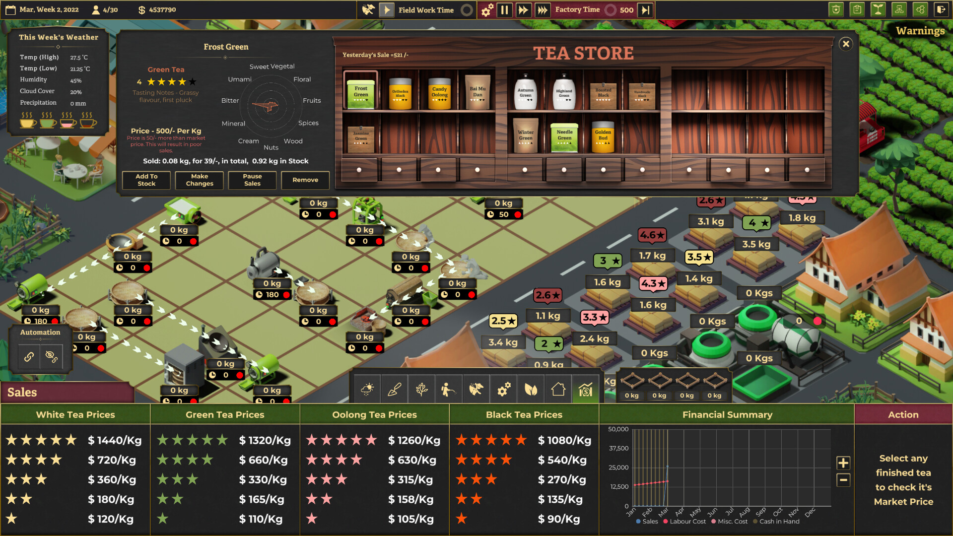 Tea Garden Simulator screenshot 6
