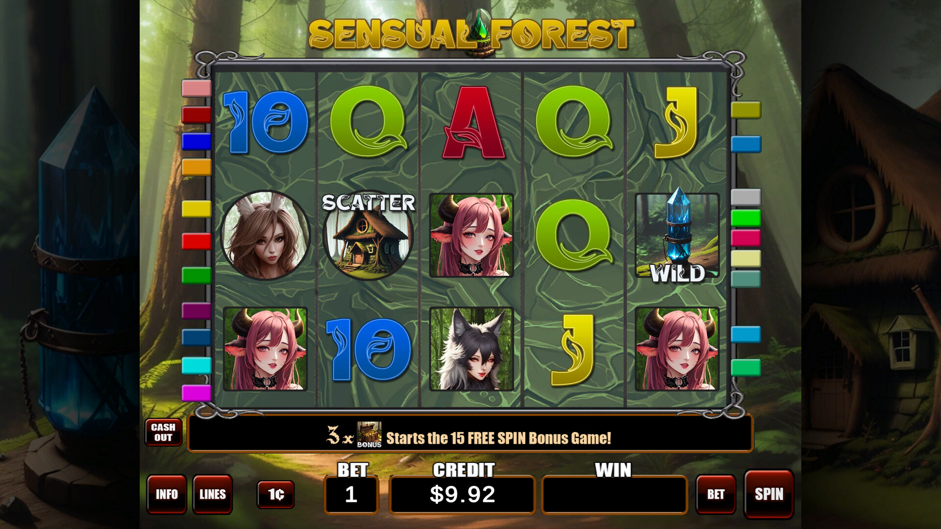 Sensual Slots screenshot 1