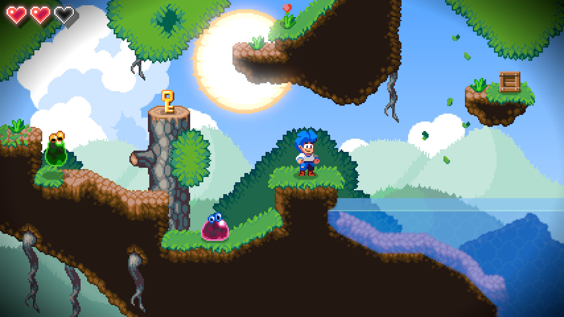 Super Bloo Kid Adventure screenshot 1