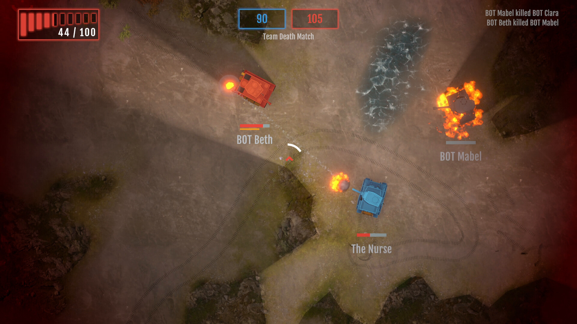 TREAD: Arcade Tank Combat screenshot 14