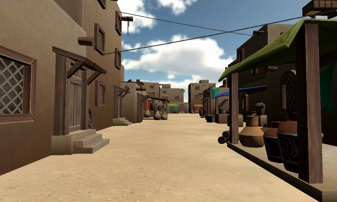 VR historical journey to the age of Crusaders: Medieval Jerusalem, Saracen Cities, Arabic Culture, East Land screenshot 8