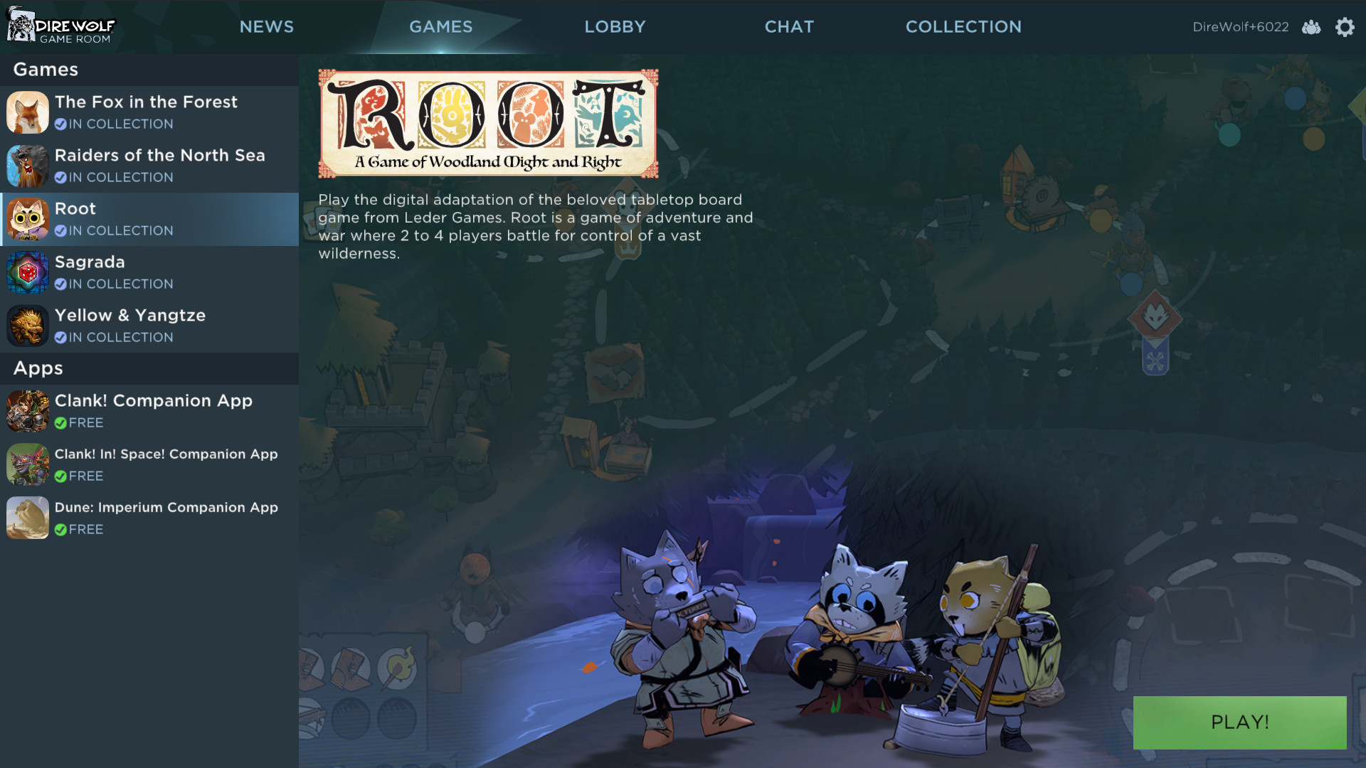 Dire Wolf Game Room screenshot 2