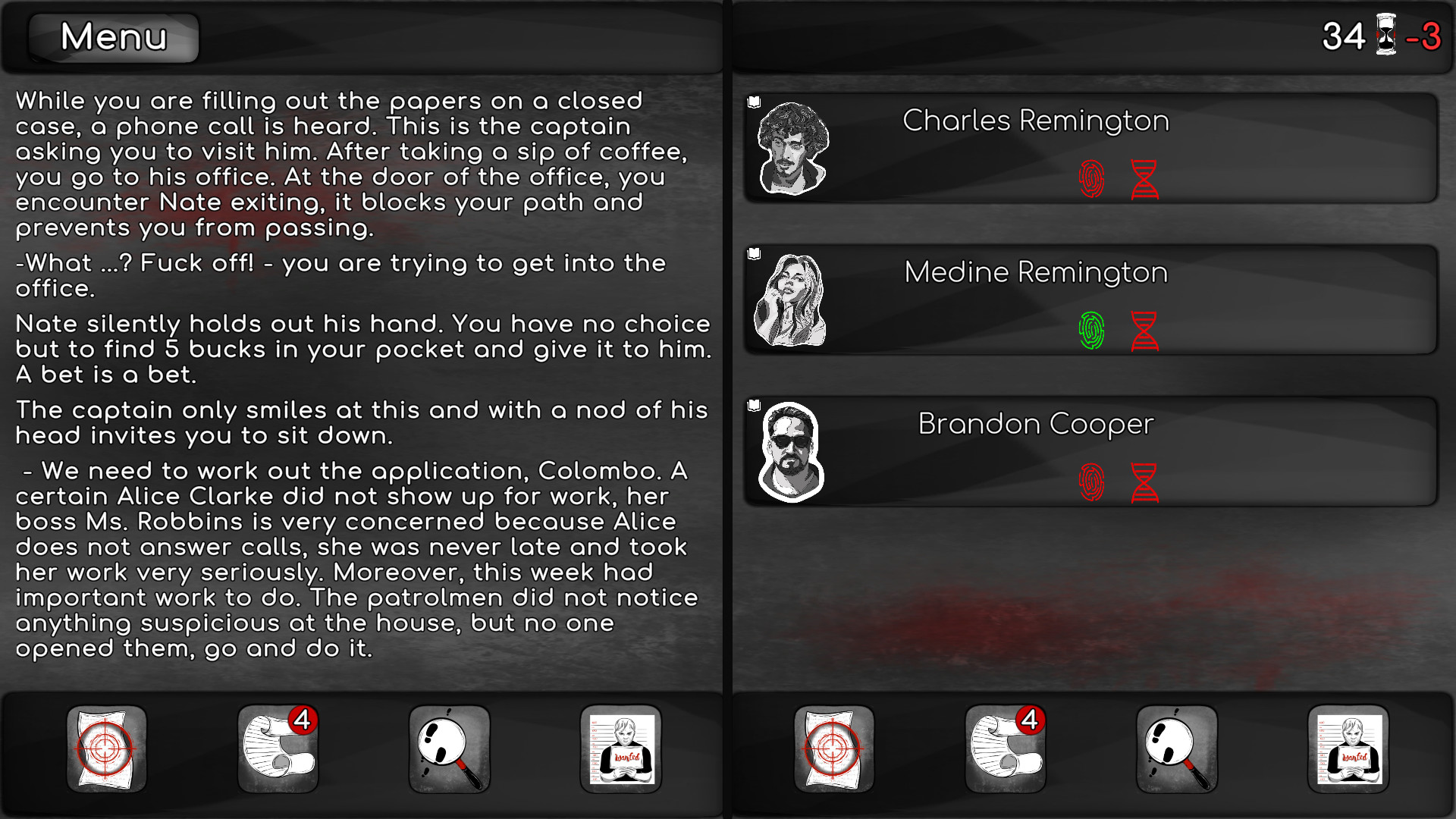 Detective Stories (Logical hardcore) screenshot 1