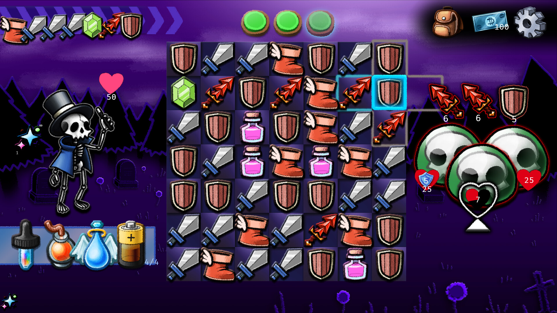 Necro-Matcher screenshot 1