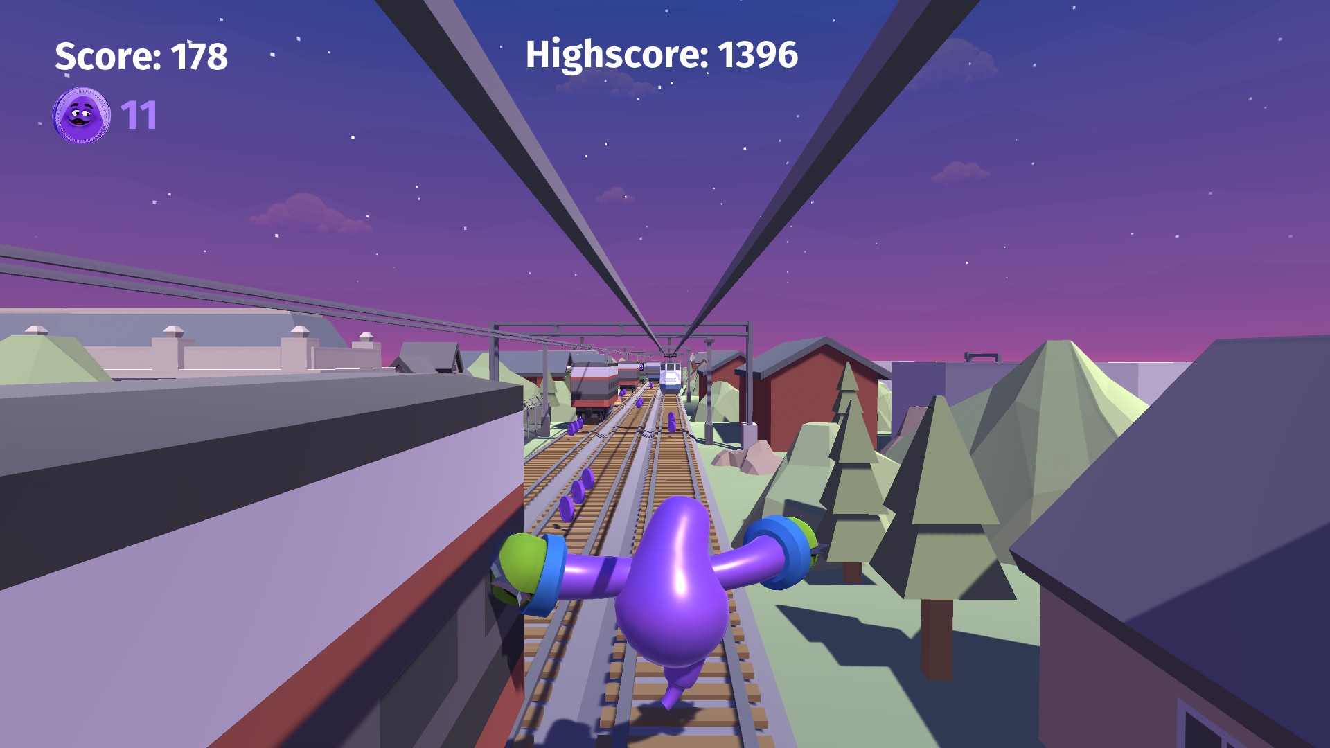 Grimace Run screenshot 1