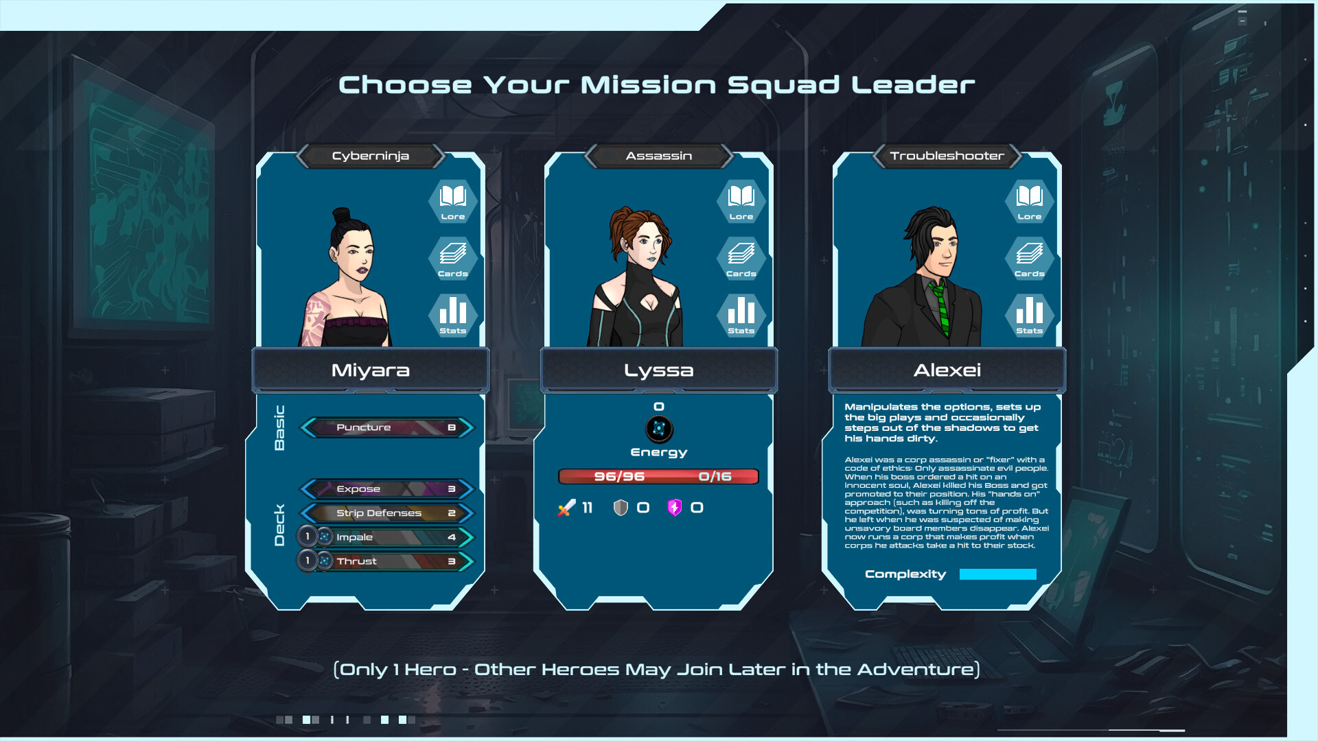 Metroplex Zero: Sci-Fi Card Battler screenshot 9