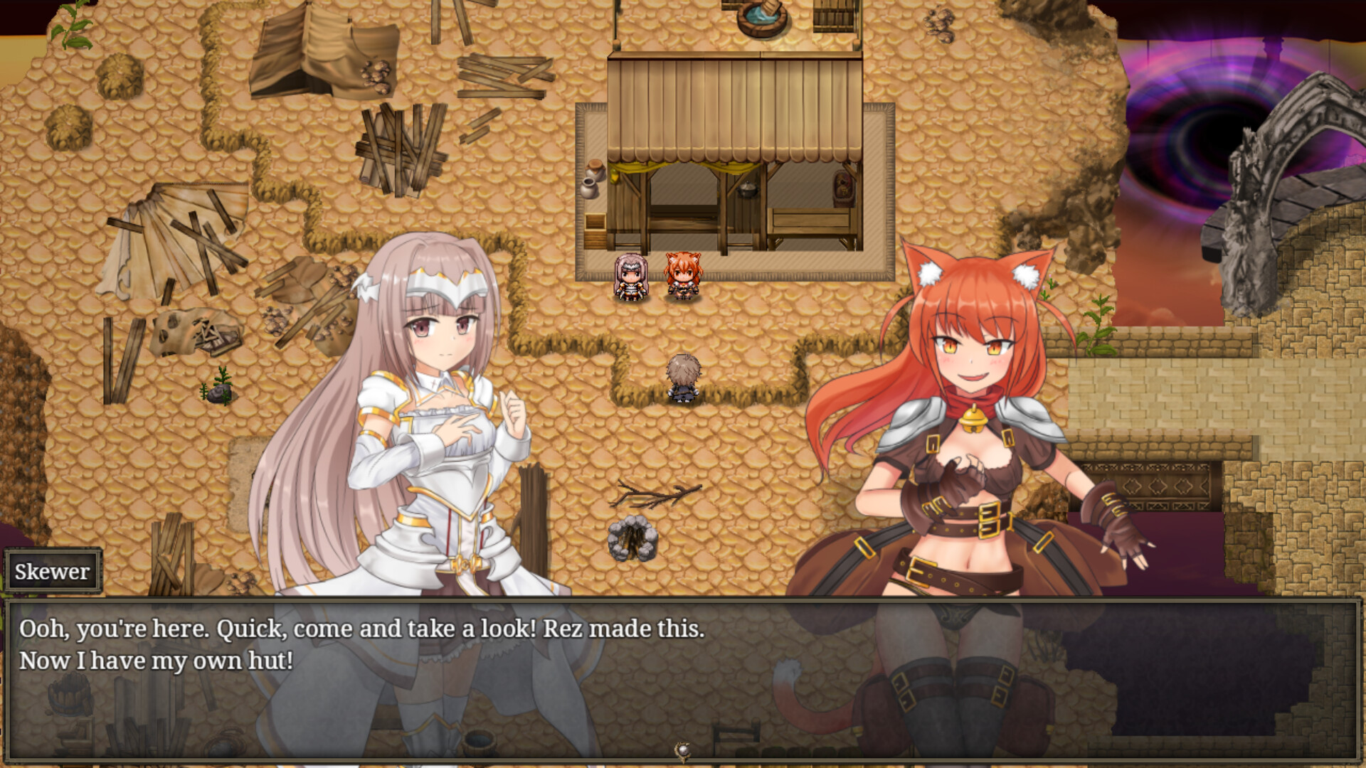 The Shimmering Horizon and Cursed Blacksmith screenshot 2