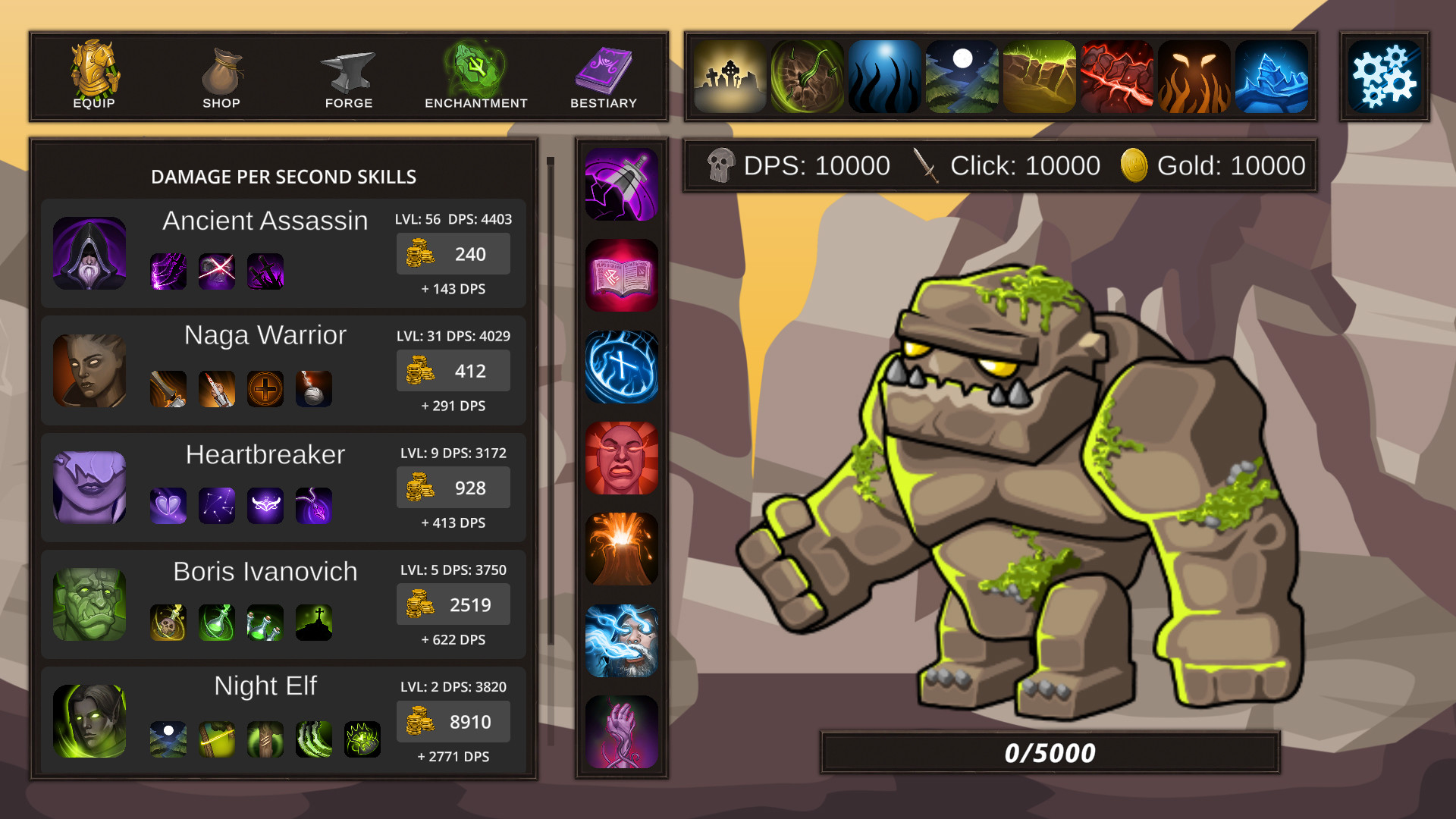 Spellario - Fantasy Clicker screenshot 6