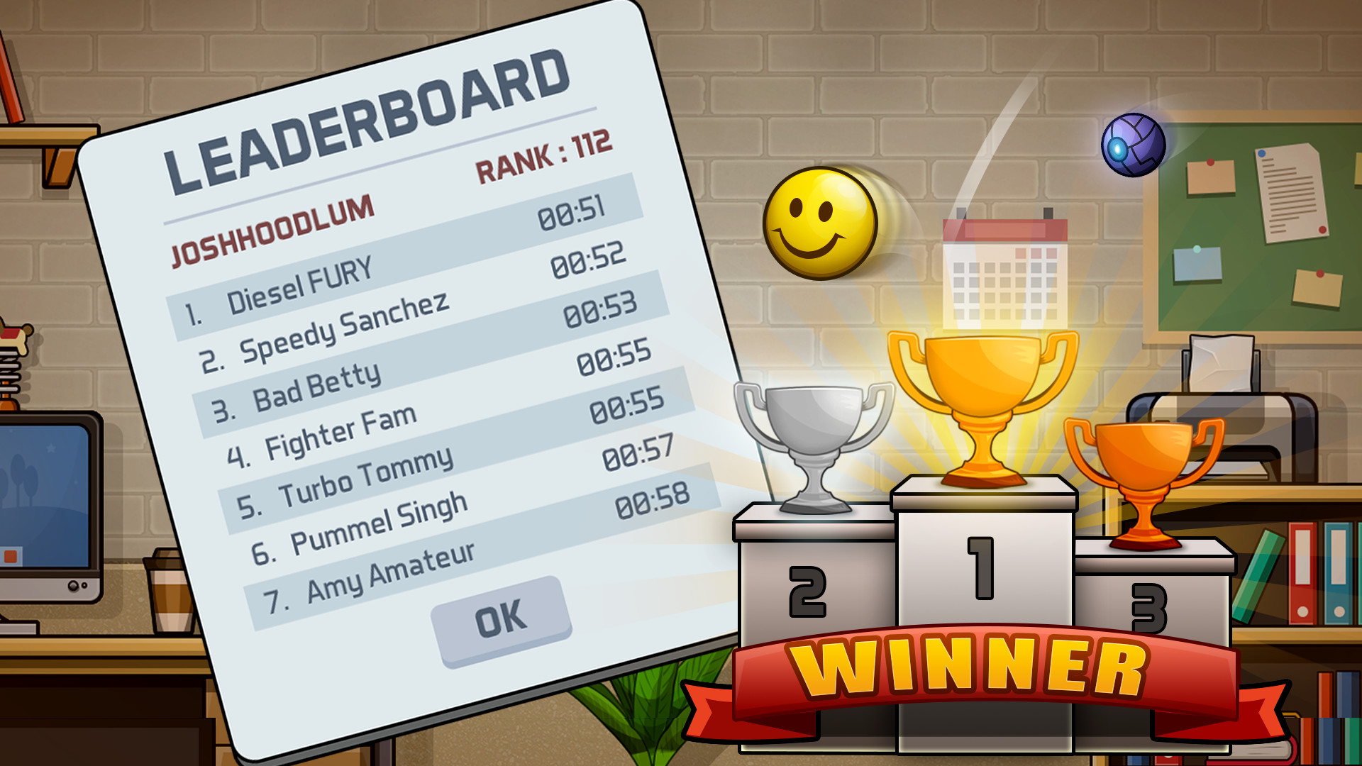 Ball at Work: The Ultimate Speedrun Platformer! screenshot 5