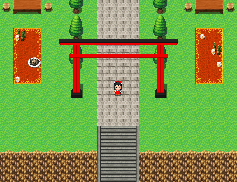 Reimu's Weird little adventure screenshot 1