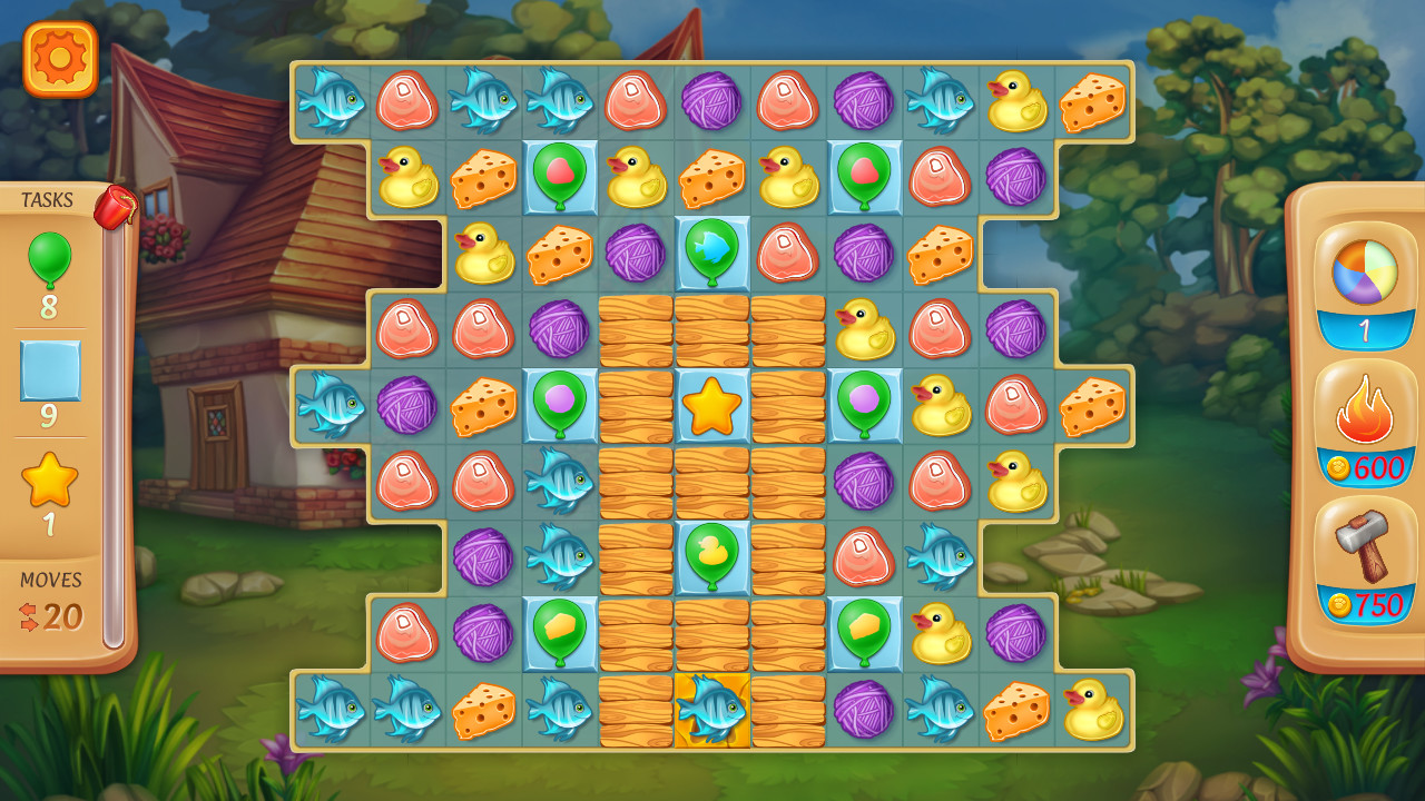 World of Pets: Match 3 and Decorate screenshot 3