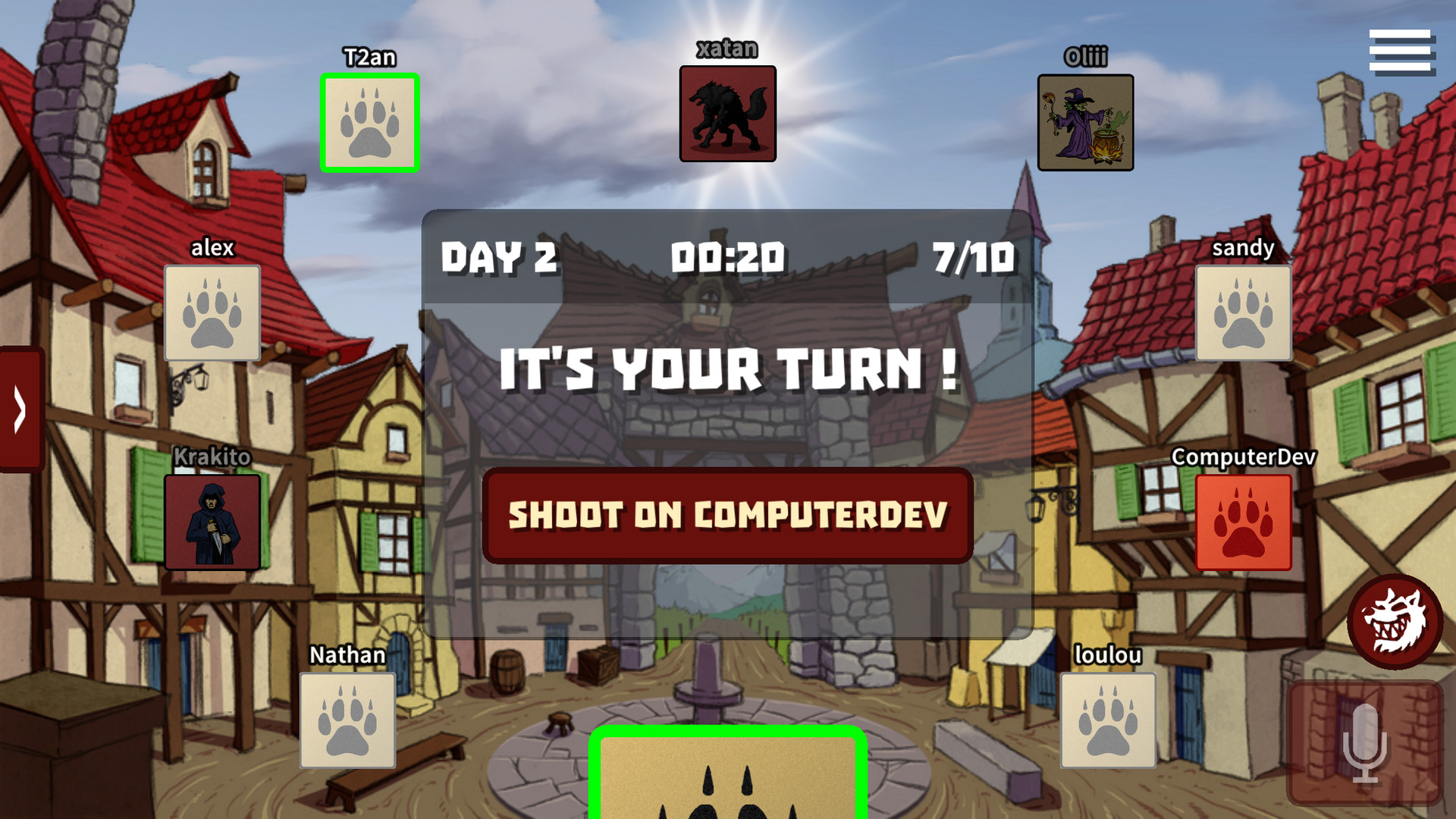 Werewolf Online screenshot 2