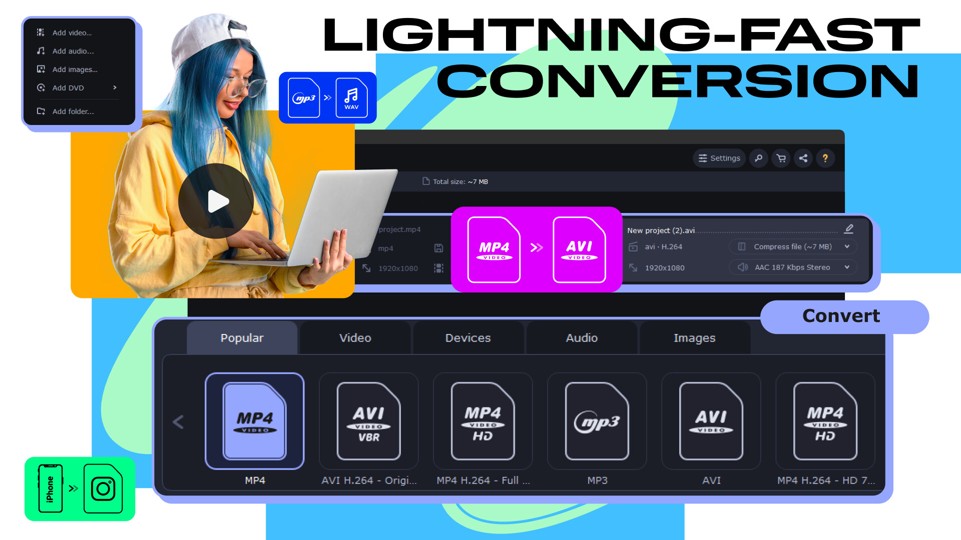 Movavi Video Converter screenshot 1