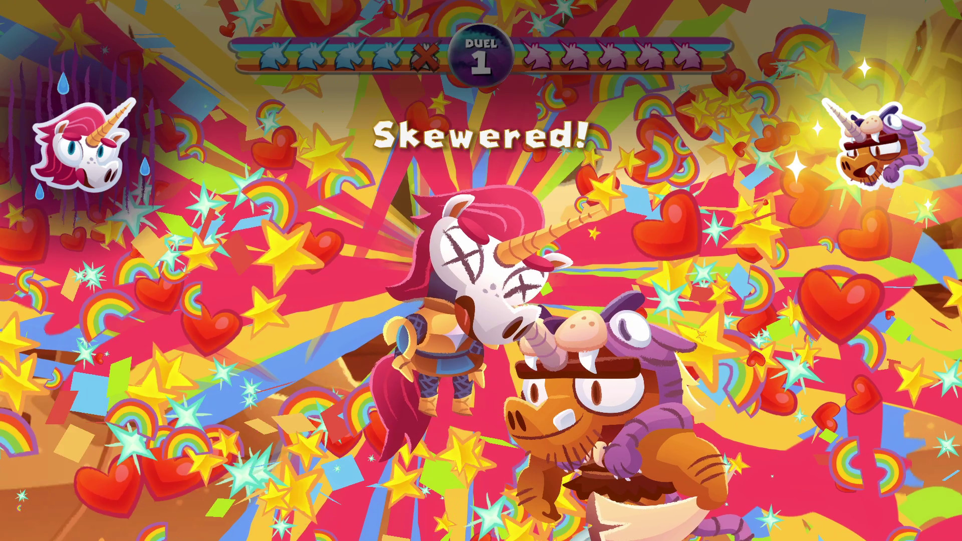 Unicorns on Unicycles screenshot 1