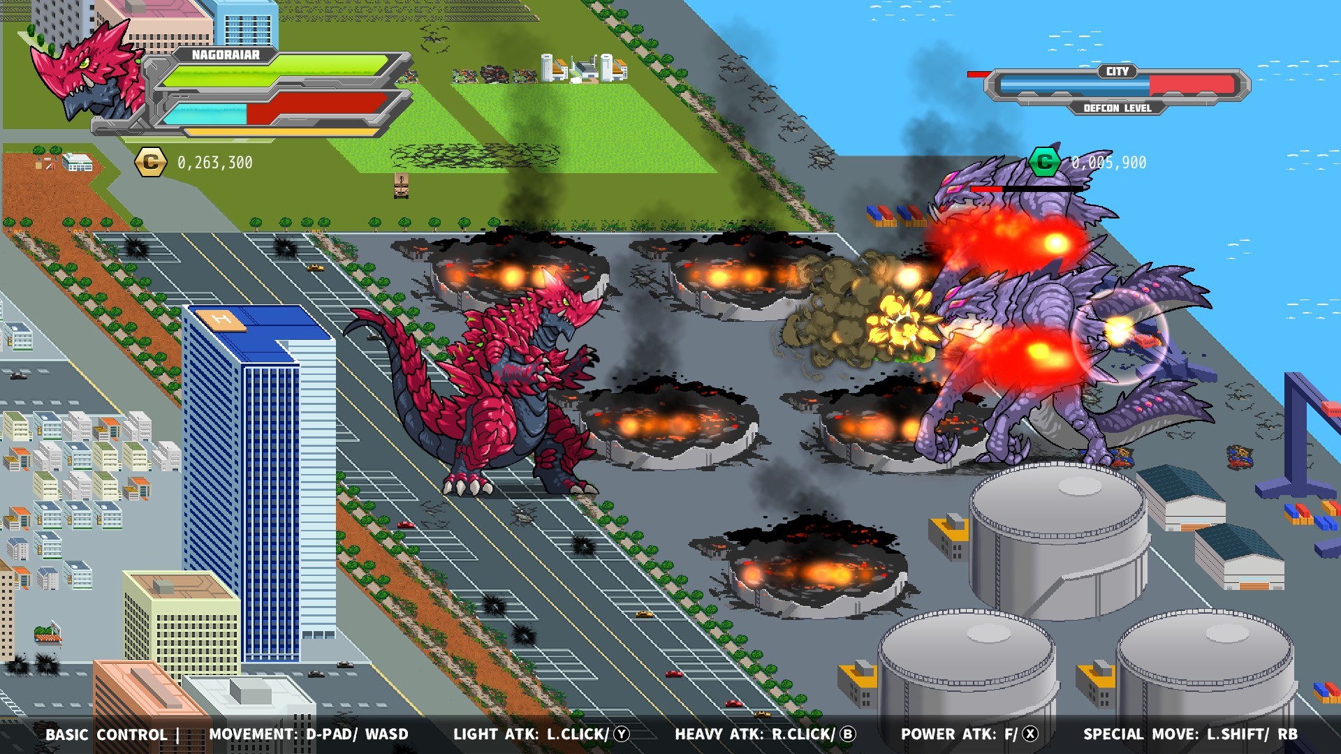 Daikaiju Daikessen: Versus screenshot 4