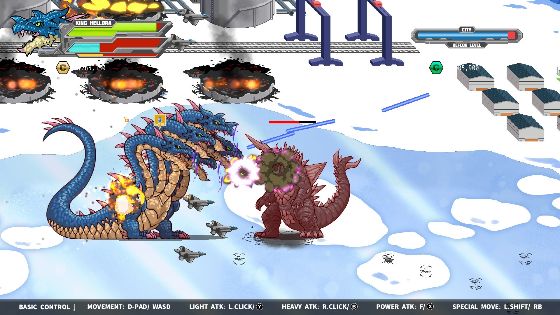 Daikaiju Daikessen: Versus screenshot 6