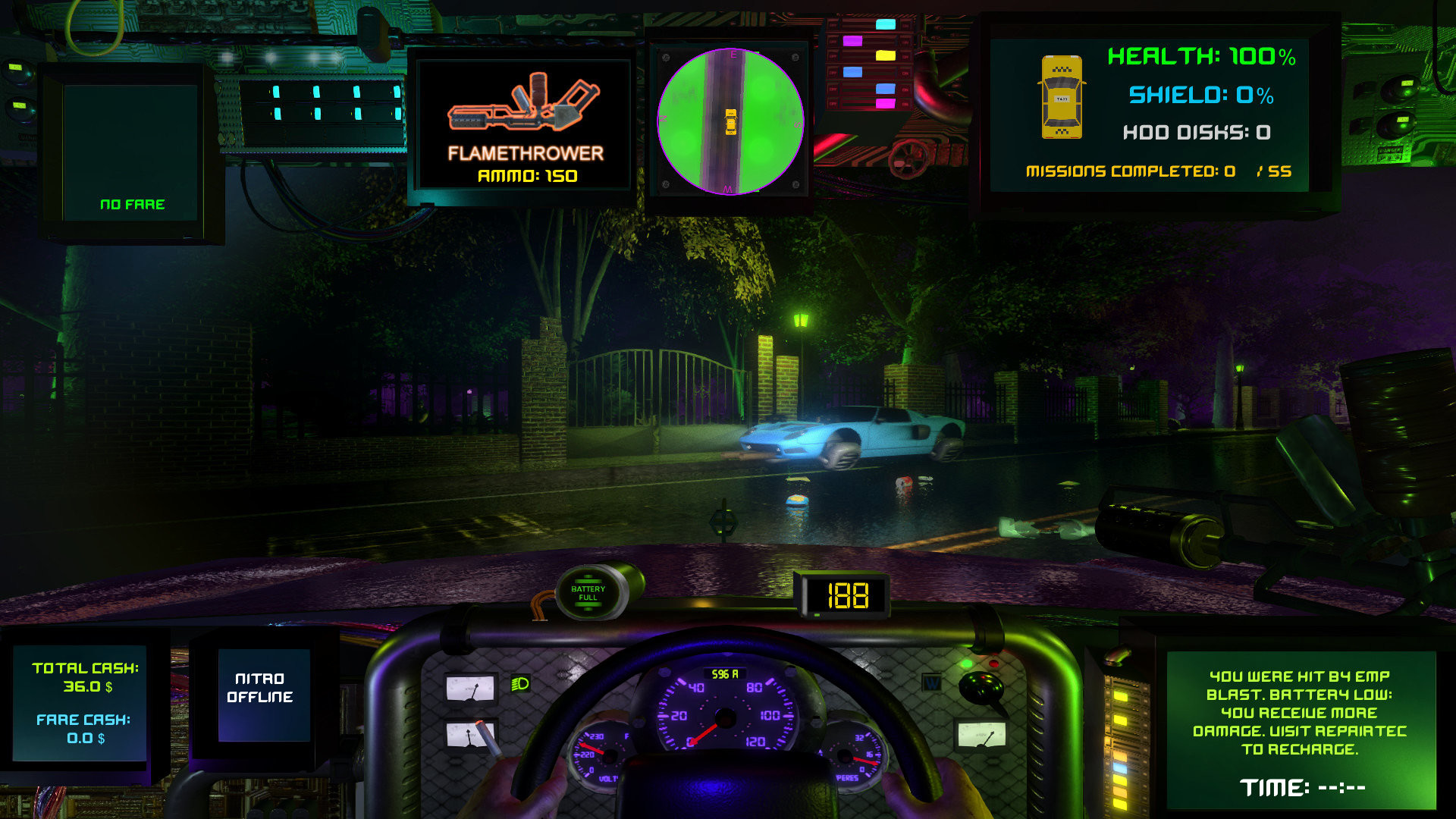 CyberTaxi screenshot 5