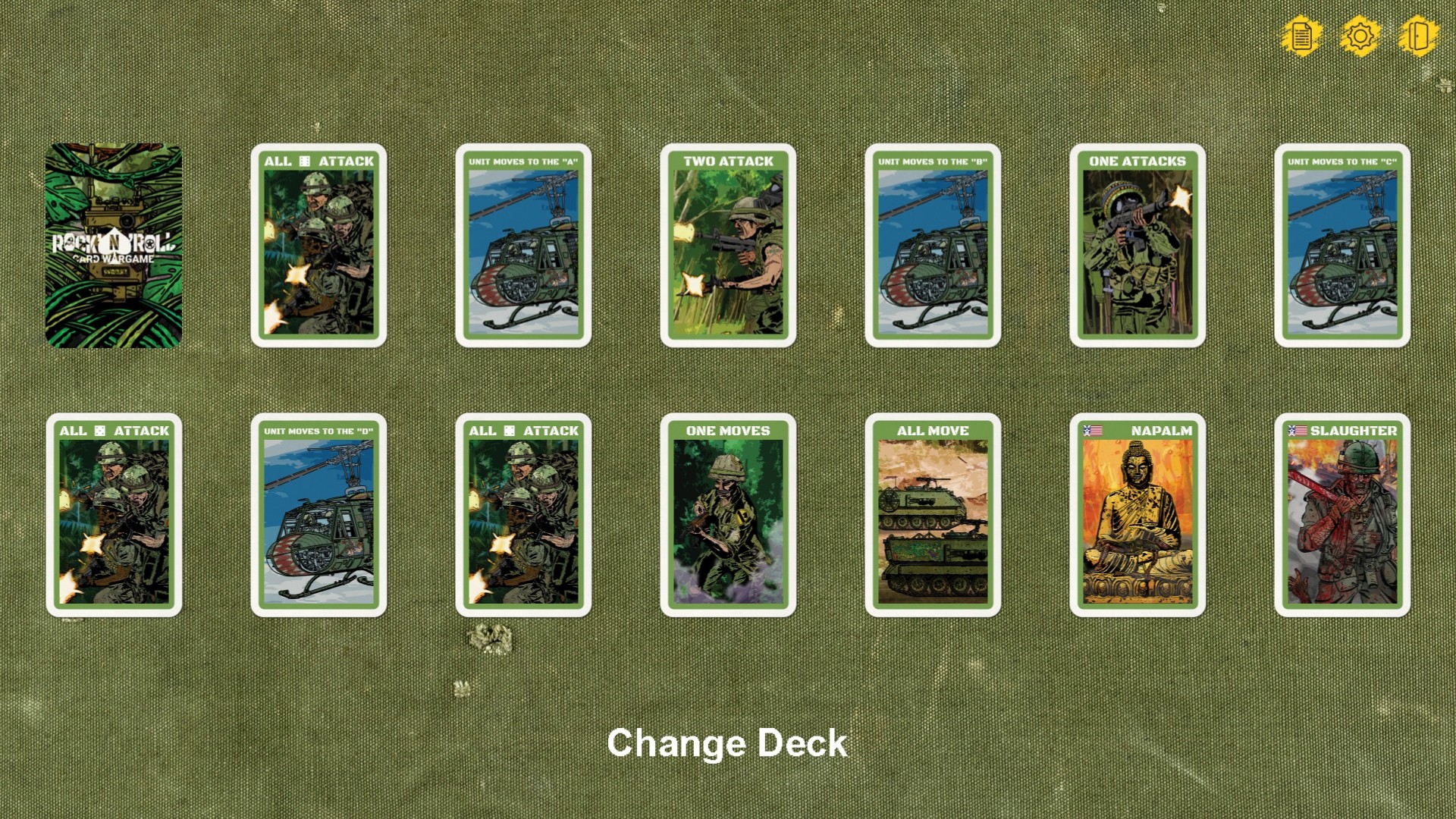 Rock'n'Roll: Card Wargame screenshot 4
